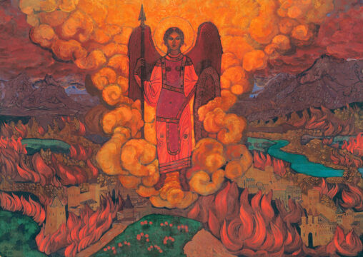 Nicholas Roerich, "The Last Angel," 1912.