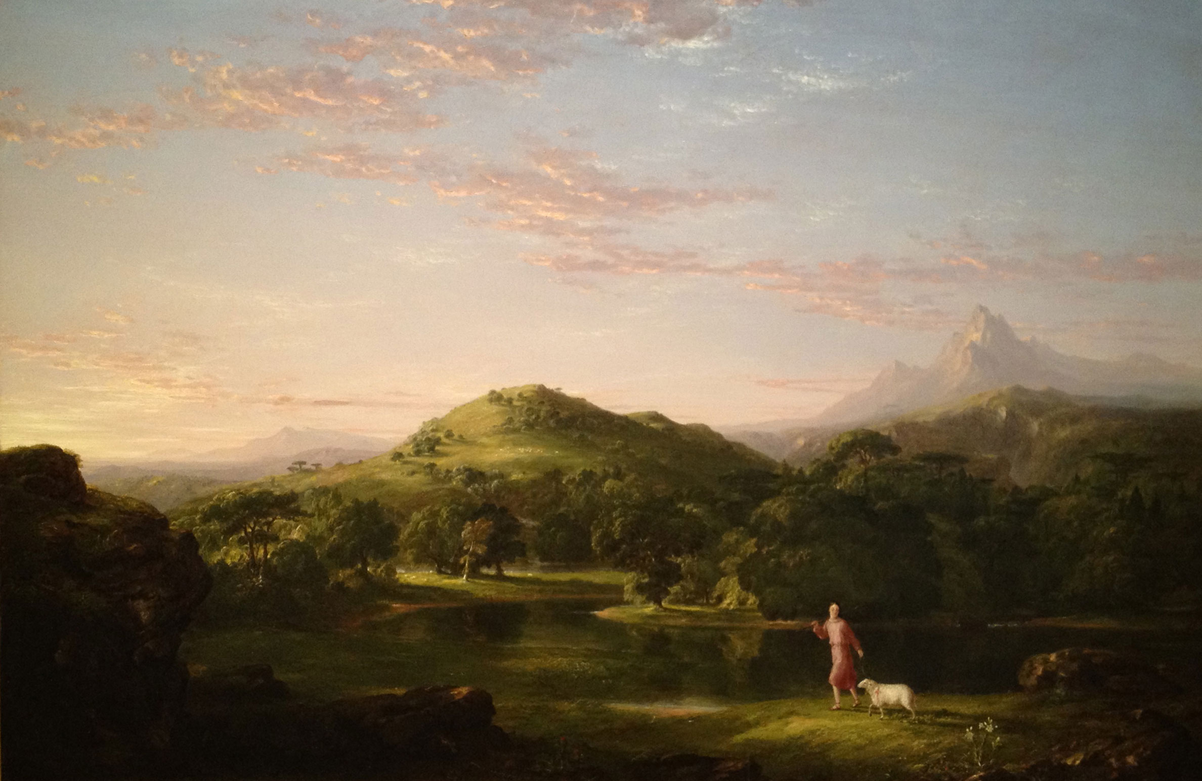 The Good Shepherd walks with God