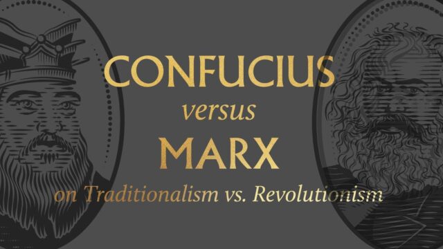Confucius and Marx