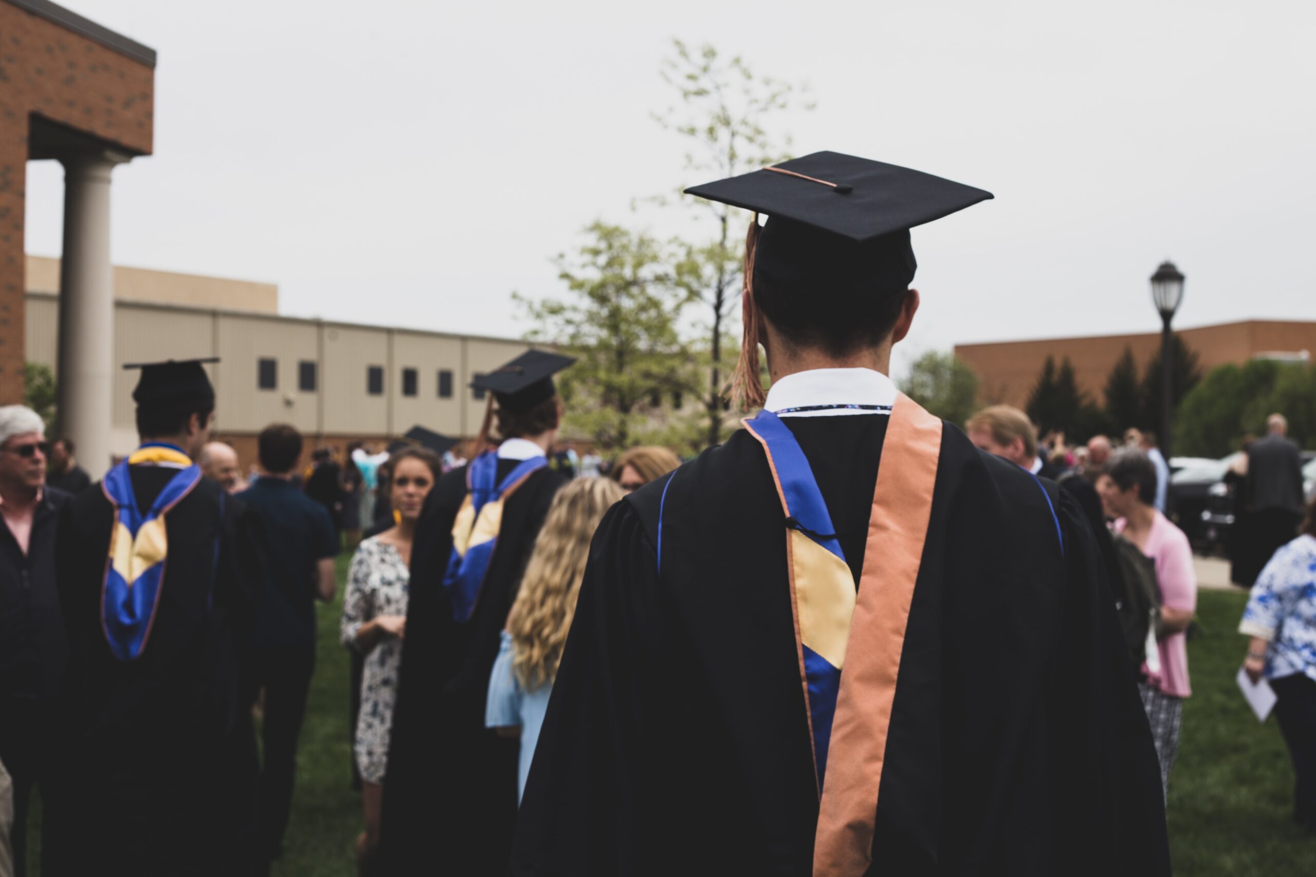 Graduation Day scene