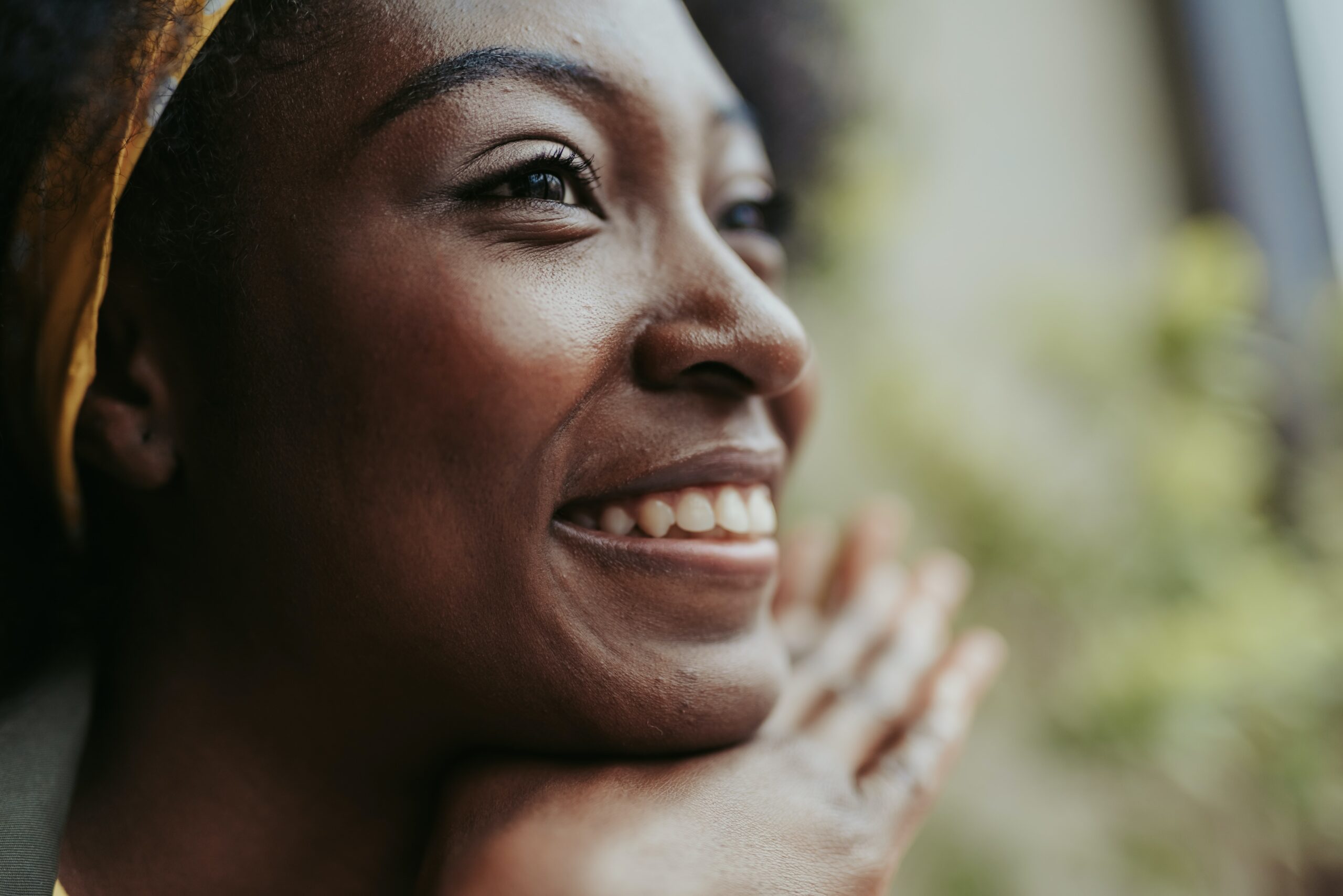 Smiling woman