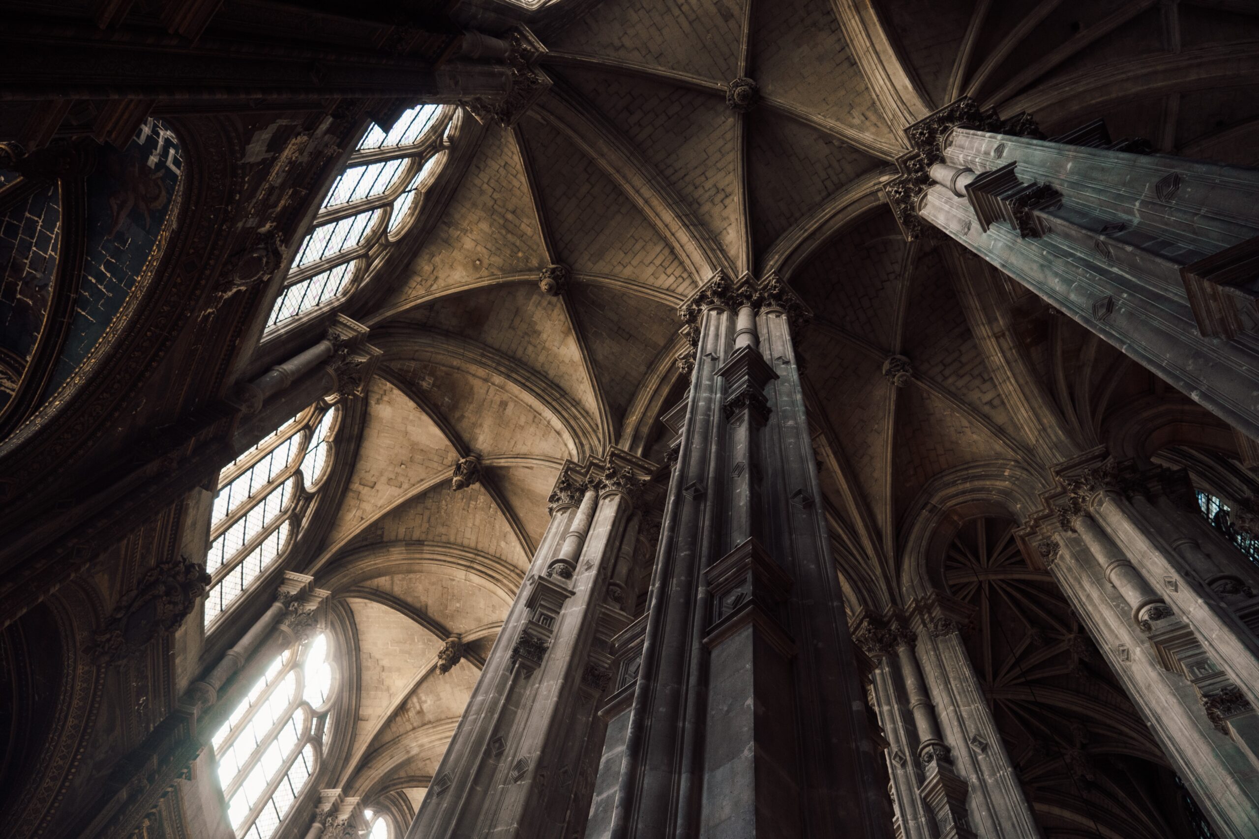 Church ceiling