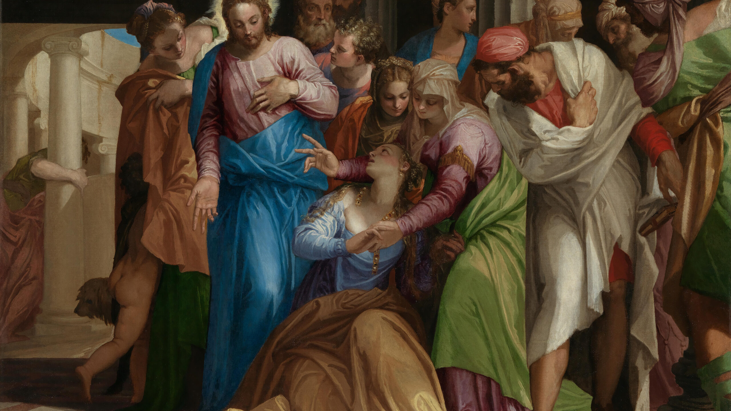 Image of the conversion of Mary Magdalene