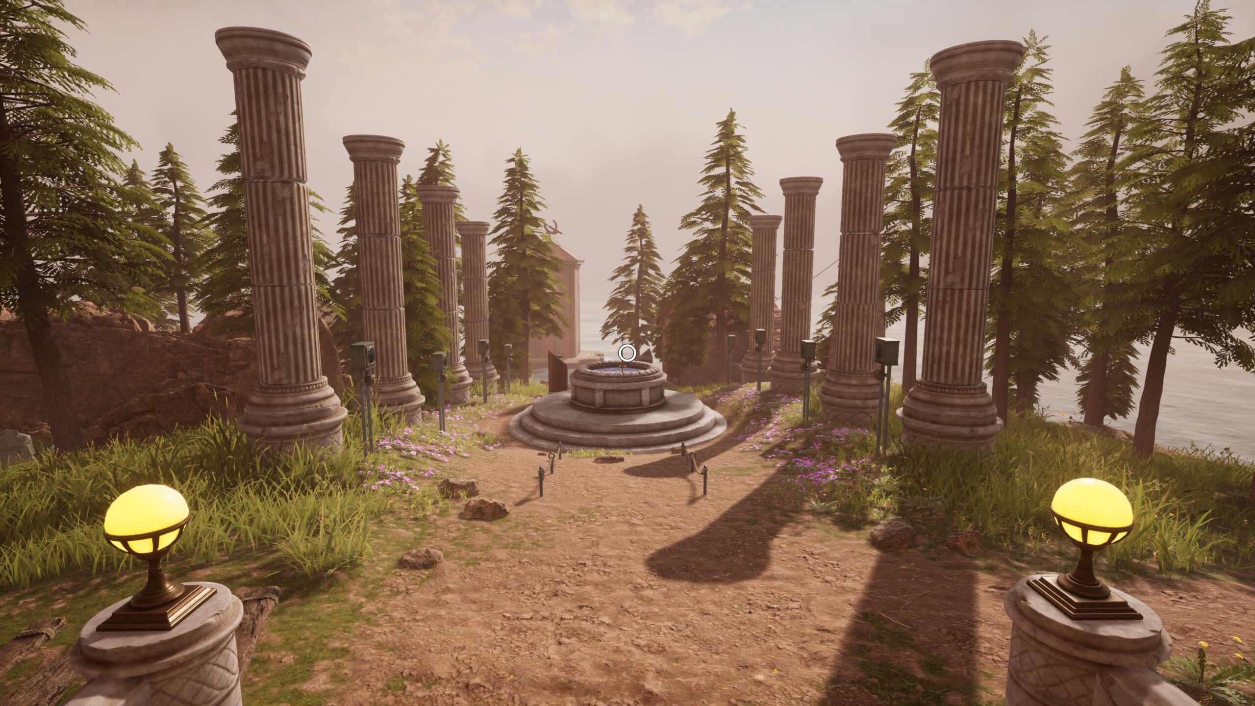 Scene from the game Myst