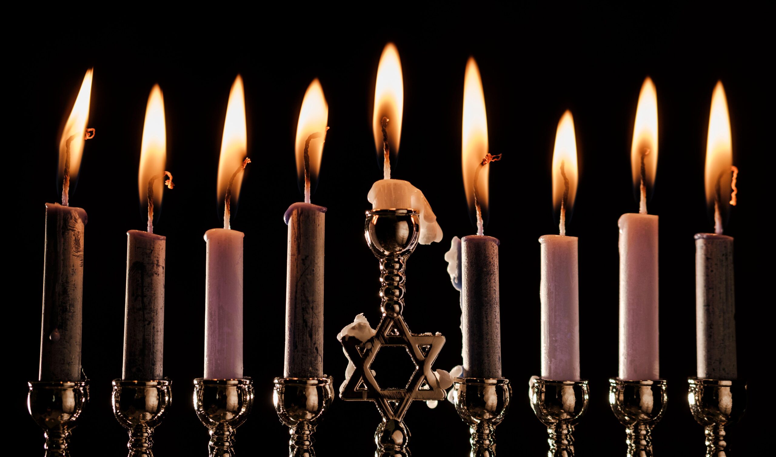 Menorah up close