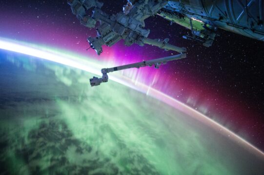 Scene in space