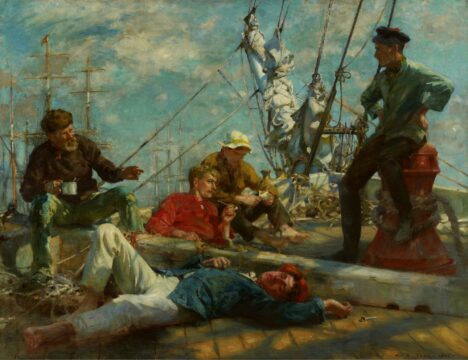 sailors at their midday rest