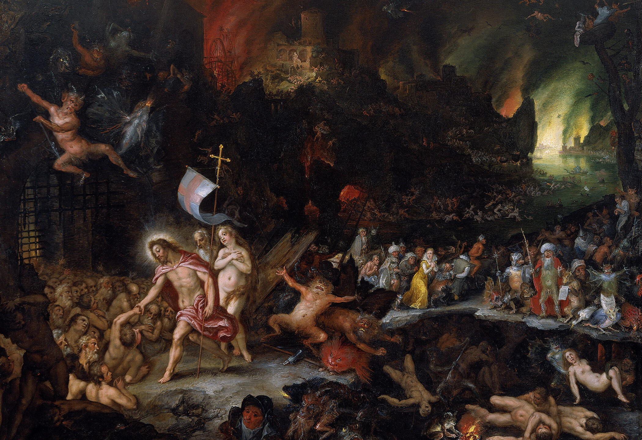 Jan Brueghel Hans Rottenhammer Christus in het voorgeborchte