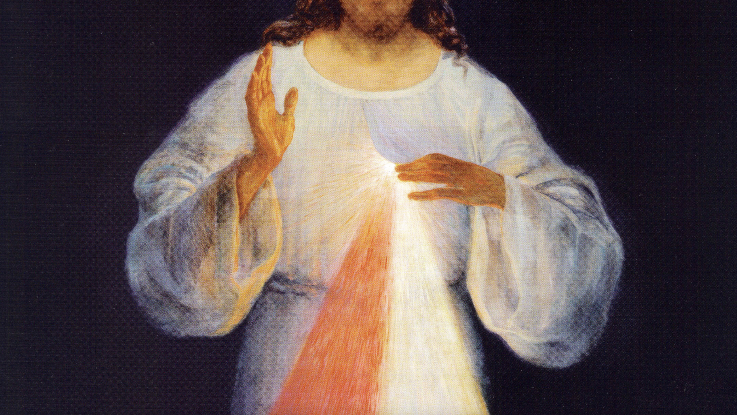 Divine Mercy image of Christ