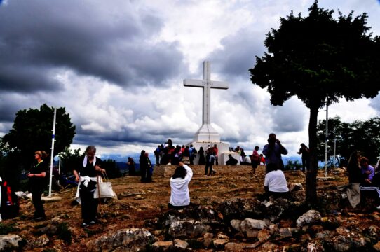 Scene in Medjugorje