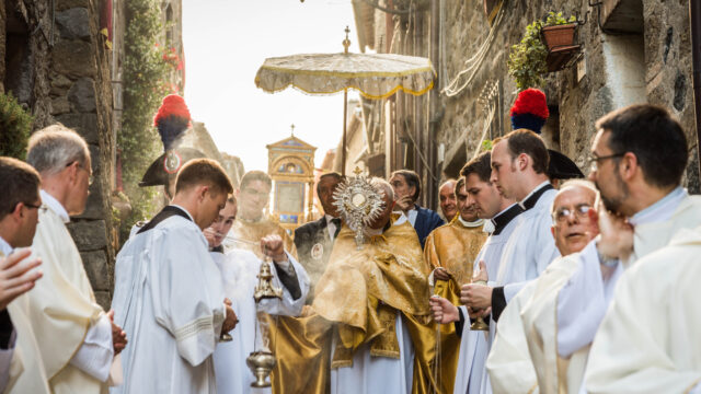 Procession with the Blessed Sacrament