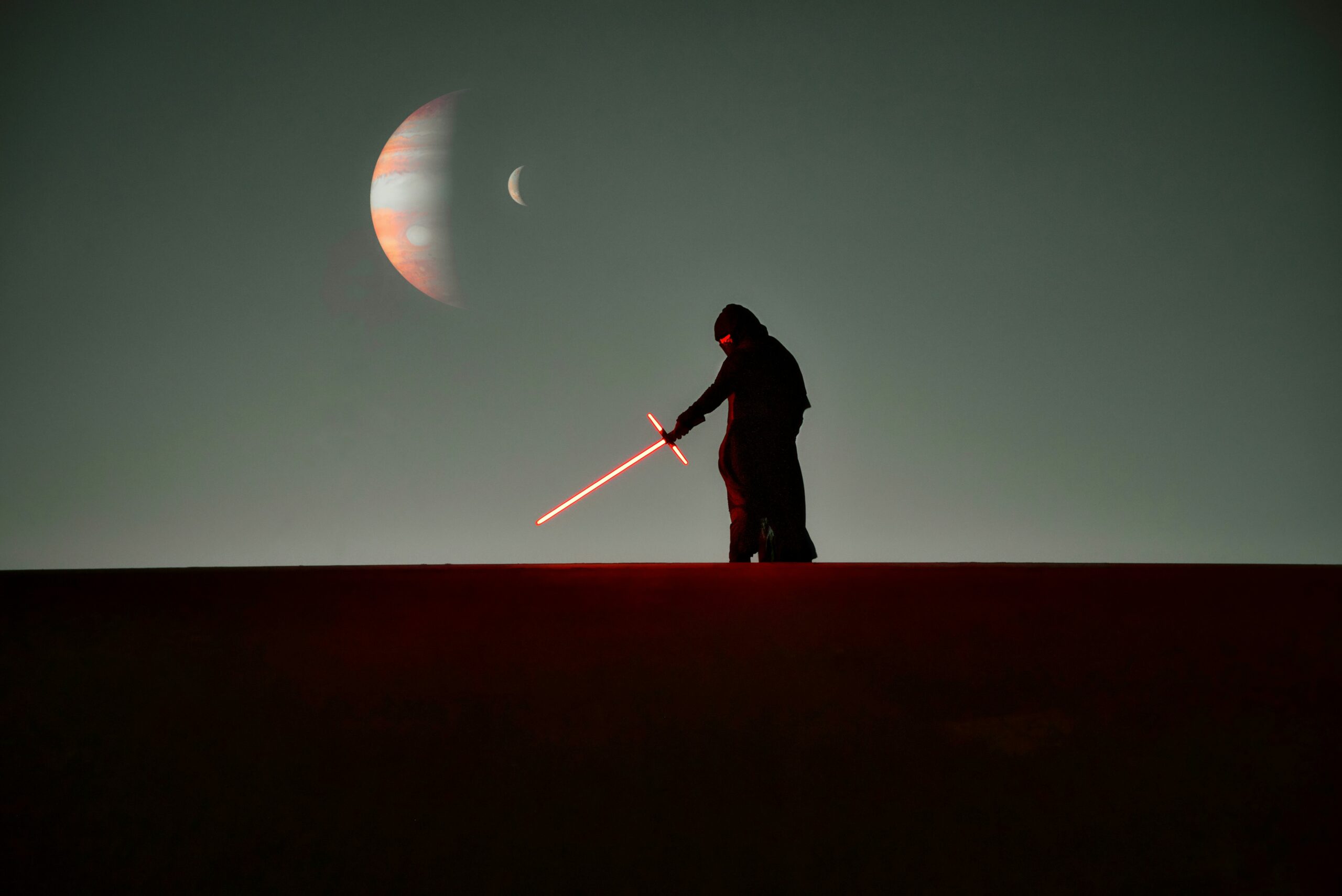 Jedi in the distance
