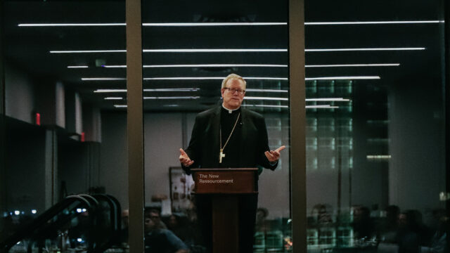 Bishop Barron at New Ressourcement conference