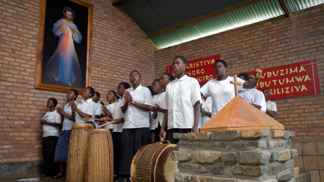 A group of African Catholics