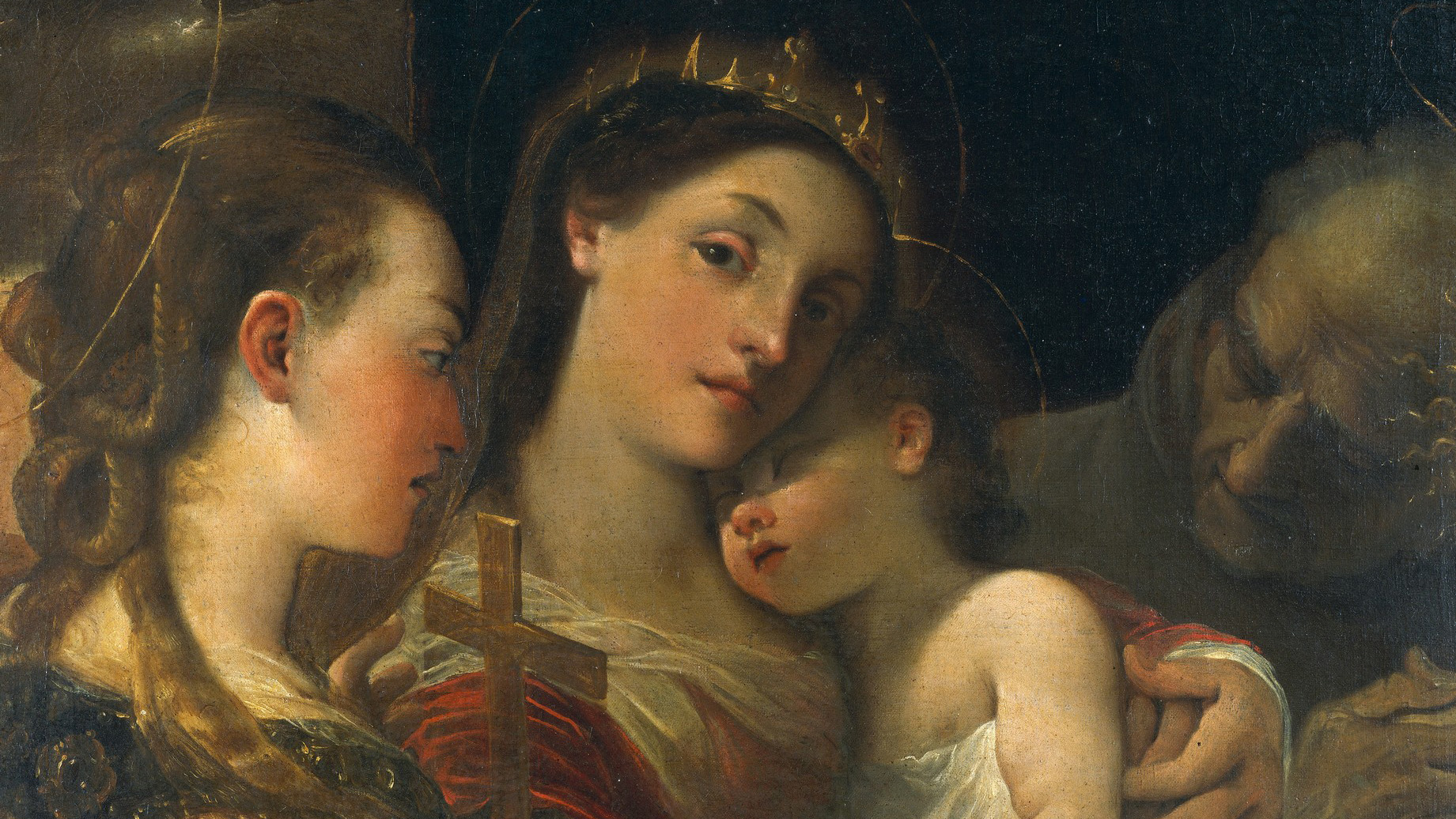 Mother and newborn child