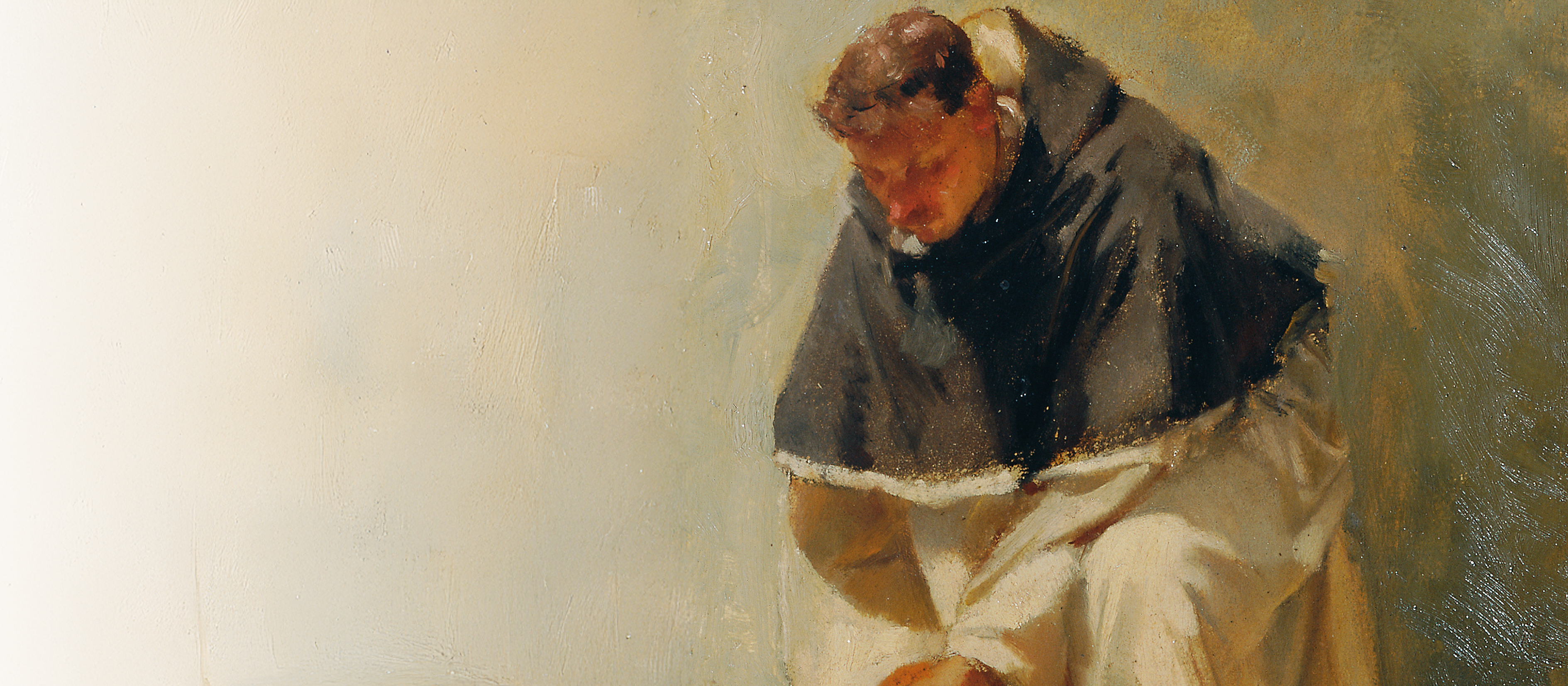 a priest pouring water