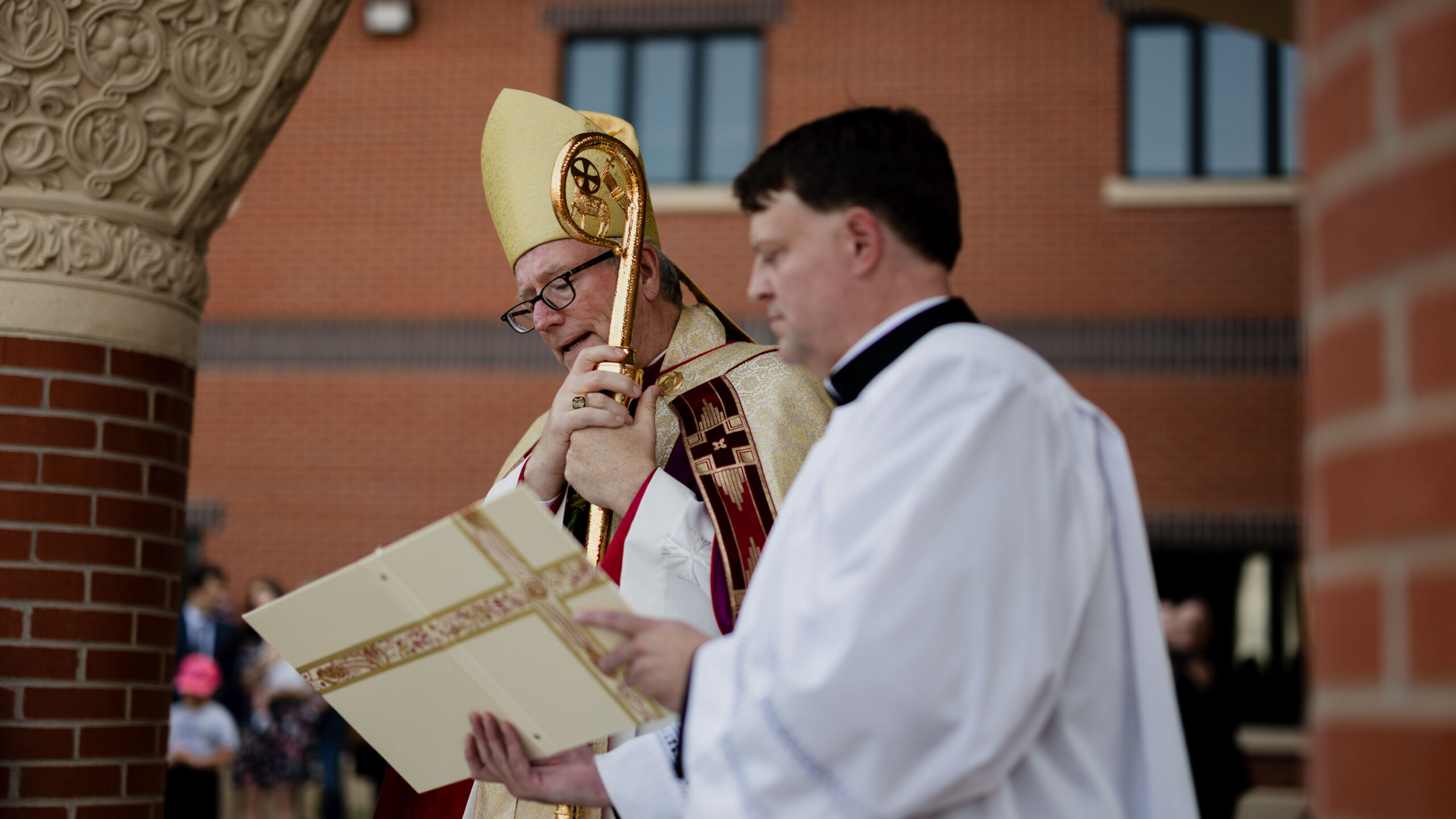 Bishop Barron in the Chancery