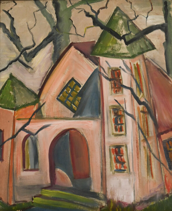 Flannery O'Connor Church painting