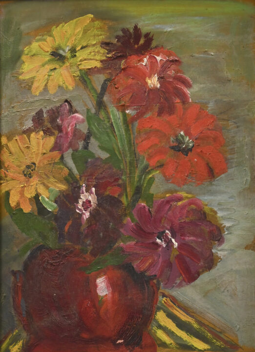 Flannery O'Connor Flowers painting