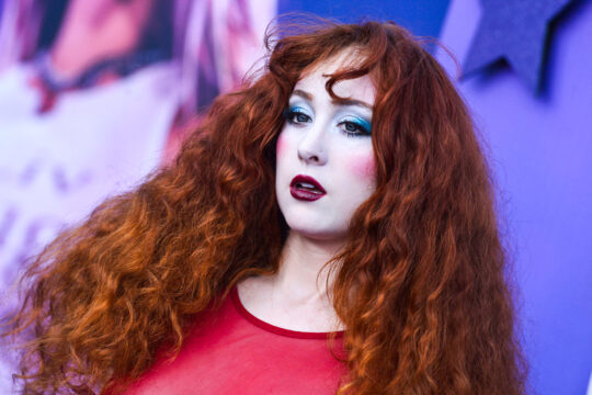 Chappell Roan in full makeup