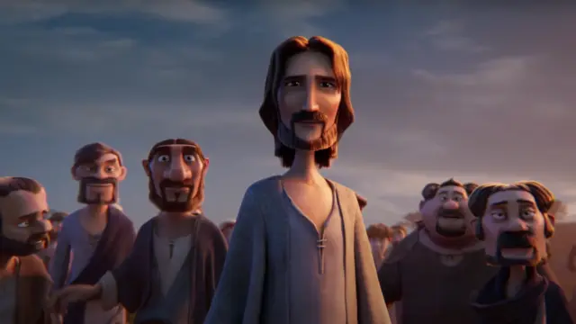 Still of Jesus from The King of Kings film