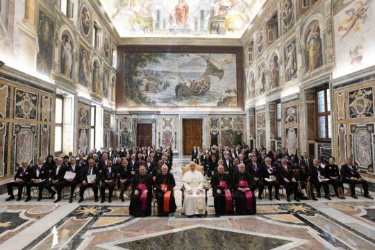 Pope Leo XIV meets members of the Diplomatic Corps