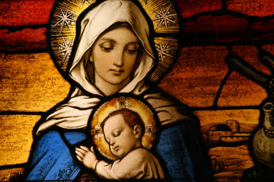 Virgin Mary with baby Jesus