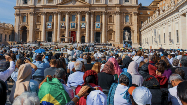 scene of people in Rome