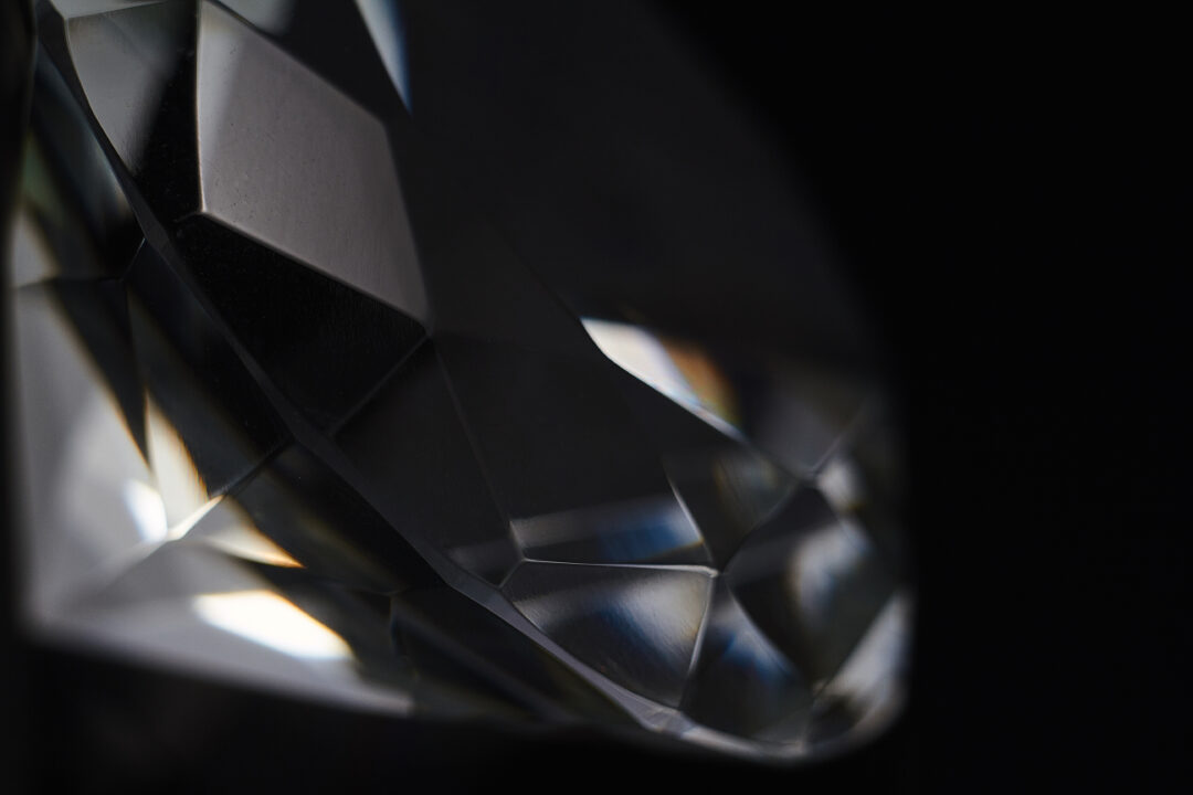 Huge diamond close-up