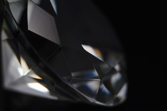 Huge diamond close-up