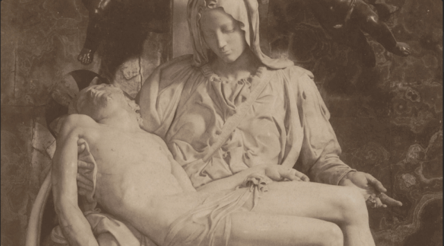 Pieta statue