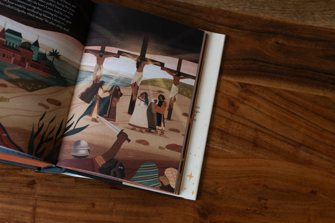 story bible page open