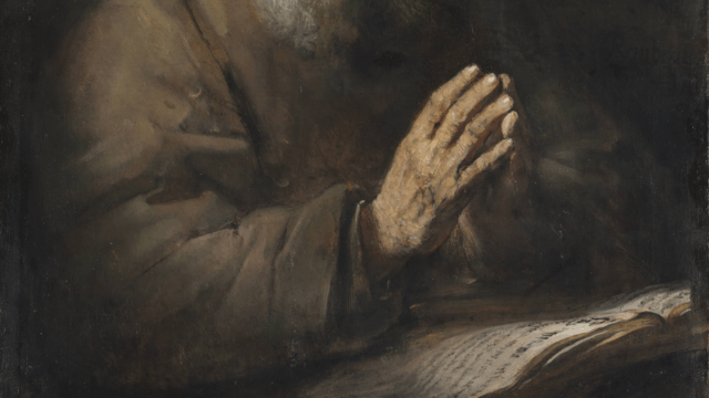 hands folded in prayer