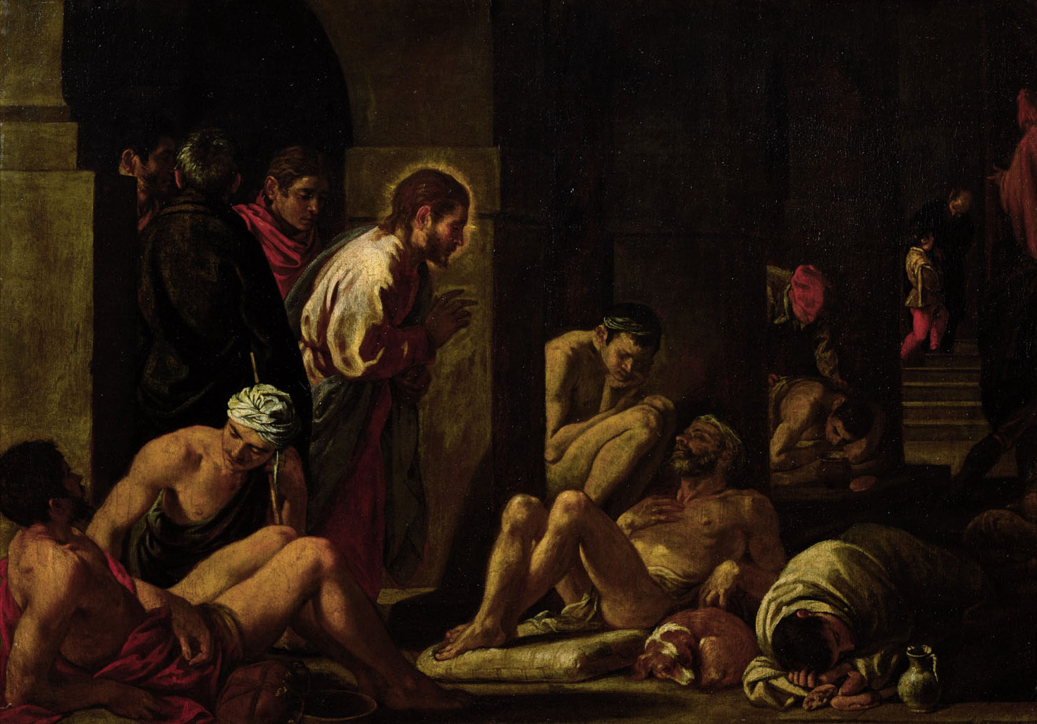 Jesus heals the sick