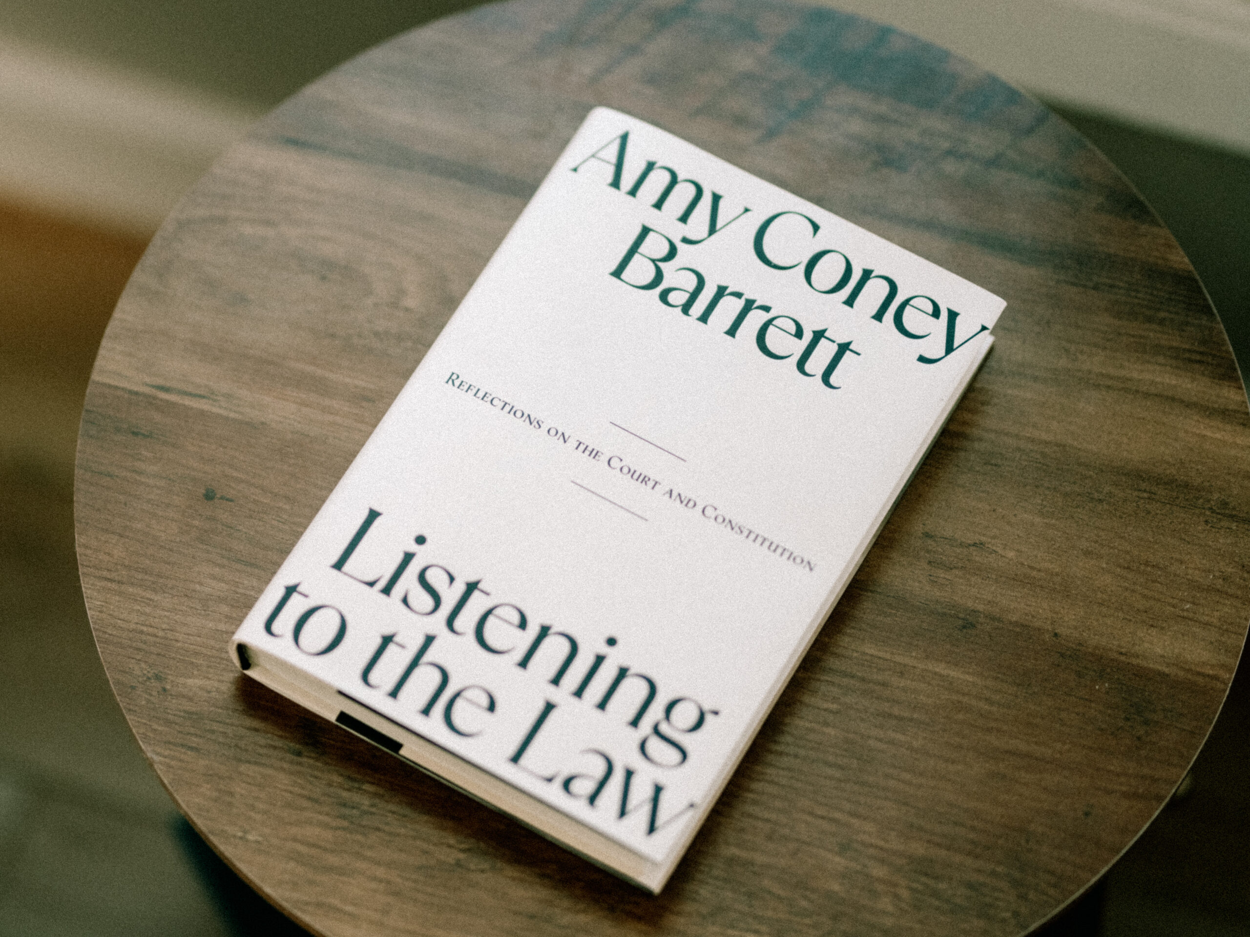 Barrett book Listing to the Law