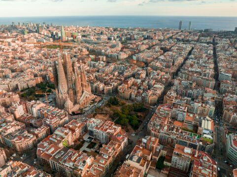 Barcelona from above
