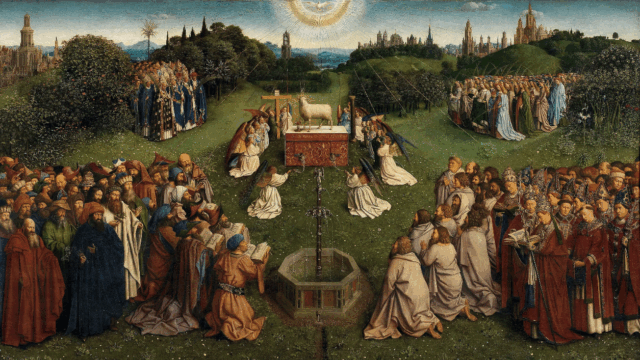 Hubert van Eyck The Eucharist