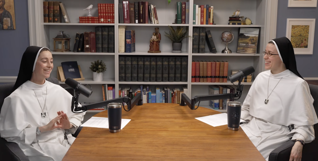 Still of Sisters on Podcast